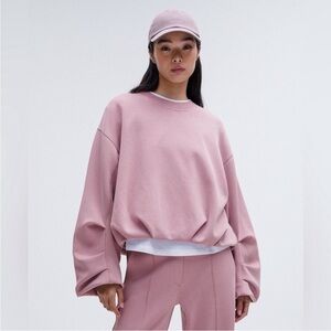 lululemon athletica Pink Softstreme Voluminous-Sleeve Pullover